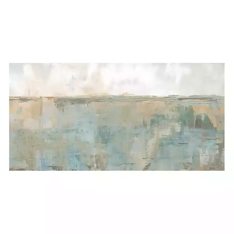 Kirklands Home Canvas Art|Distant Field Giclee Canvas Art Print Green