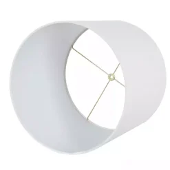 Kirklands Home Table Lamps|Distressed Brown Hexagonal Table Lamps, Set of 2 White