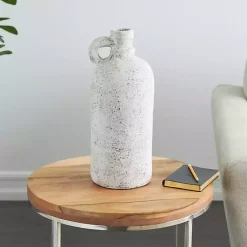 Hot Distressed Cream Terracotta Jug Vase Vases