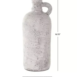 Hot Distressed Cream Terracotta Jug Vase Vases