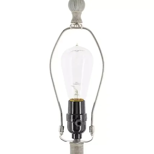 Kirklands Home Floor Lamps|Distressed Gray Hadlee Floor Lamp Tan