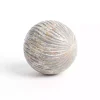 Distressed Mango Wood Swirl Orb Bowl Filler