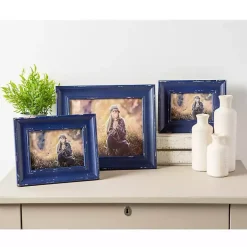 Online Distressed Navy Farmhouse Frame, 8x10 Picture Frames