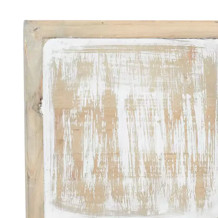 Kirklands Home Wall Plaques|Distressed White and Blue Farm Star Wall Plaque