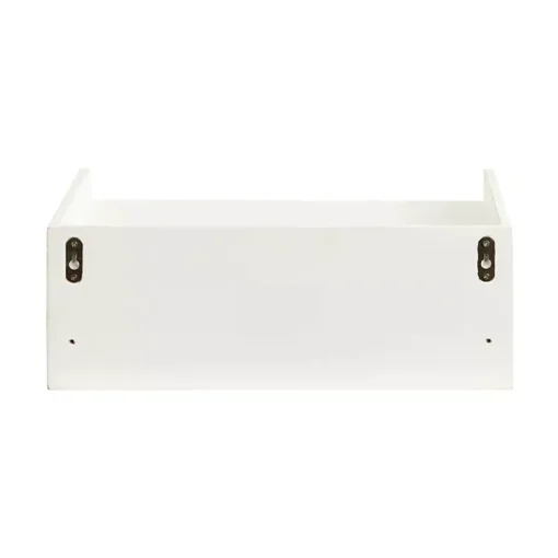 Kirklands Home Accent & End Tables|Distressed Drawer Kitt Floating Side Table White
