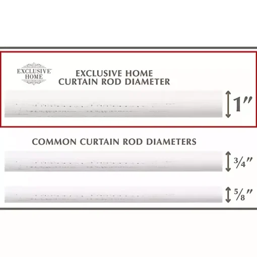Kirklands Home Curtain Rods & Hardware|Distressed White Napoleon Curtain Rod, 120 in.