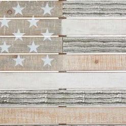 Kirklands Home Wall Plaques|Distressed Wood American Flag Wall Plaque