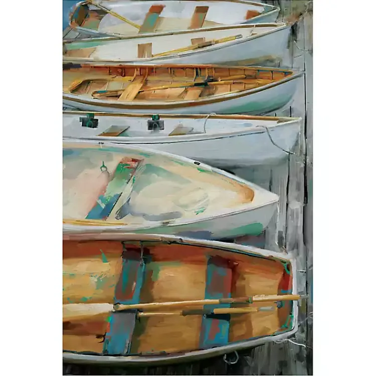 Kirklands Home Canvas Art|Dockside Canvas Art Print Multi