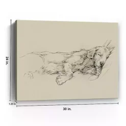 Kirklands Home Canvas Art|Dog Days III Canvas Art Print