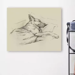 Kirklands Home Canvas Art|Dog Days IV Canvas Art Print