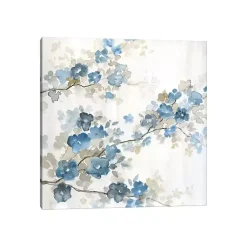 Kirklands Home Canvas Art|Dogwood in Blue Canvas Art Print