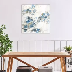 Kirklands Home Canvas Art|Dogwood in Blue Canvas Art Print
