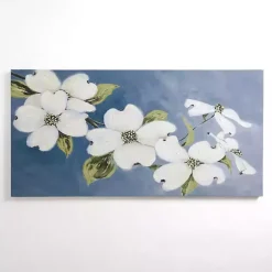 Kirklands Home Canvas Art|Dogwood on Blue Canvas Art Print