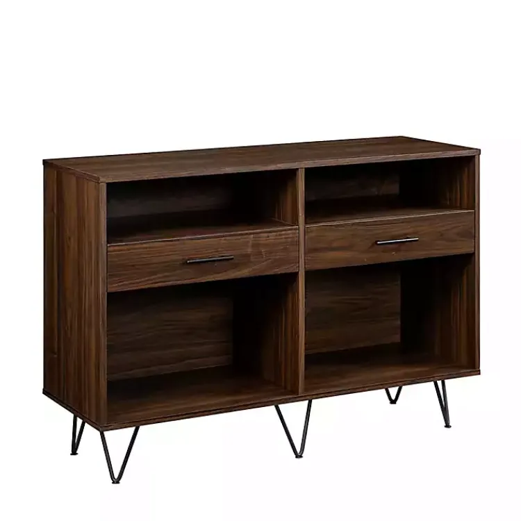 Kirklands Home Console Tables|Doreen Dark Brown Hairpin Console Table