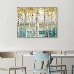 Kirklands Home Framed Art|Down by The River Framed Canvas Art Print