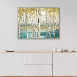 Kirklands Home Framed Art|Down by The River Framed Canvas Art Print