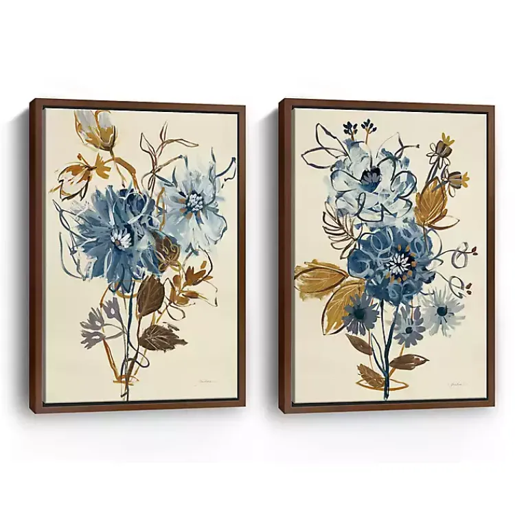 Kirklands Home Canvas Art|Down to Earth Framed Canvas Art Prints, Set of 2