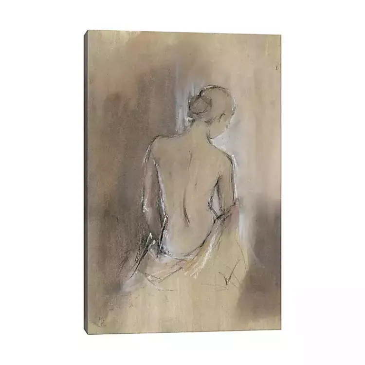 Kirklands Home Canvas Art|Draped Figure Canvas Art Print