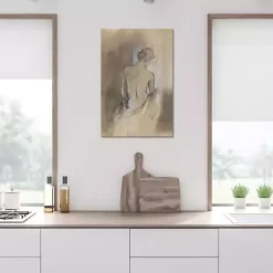 Kirklands Home Canvas Art|Draped Figure Canvas Art Print