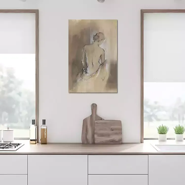 Kirklands Home Canvas Art|Draped Figure Canvas Art Print