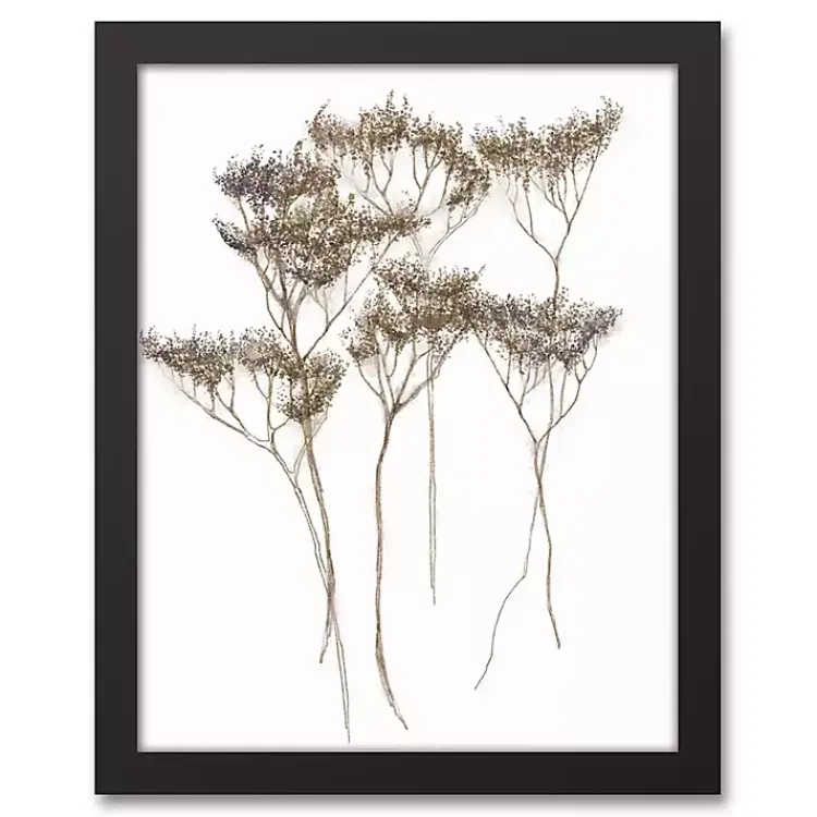 Kirklands Home Canvas Art|Dried Florals 4-pc. Framed Canvas Art Print Set White