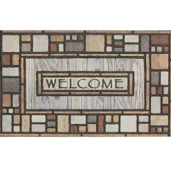 Kirklands Home Doormats|Drifted Nature Welcome Doormat Multi