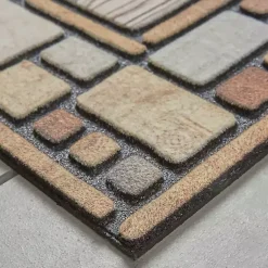 Kirklands Home Doormats|Drifted Nature Welcome Doormat Multi