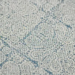 Kirklands Home Area Rugs|Dune Stone Geometric Area Rug, 5x7 Blue