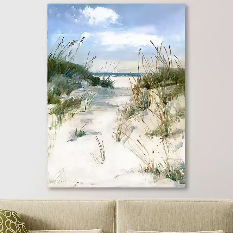 Kirklands Home Canvas Art|Dune View Giclee Canvas Art Print Multi