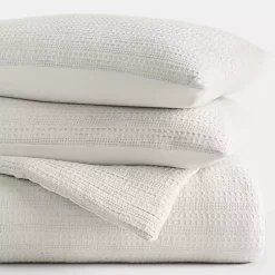 Kirklands Home Comforters|Dune Waffle Ultra-Soft 3-pc. King Comforter Set Tan