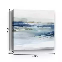 Kirklands Home Canvas Art|Dusk On The River Canvas Art Print, 40x40 in.