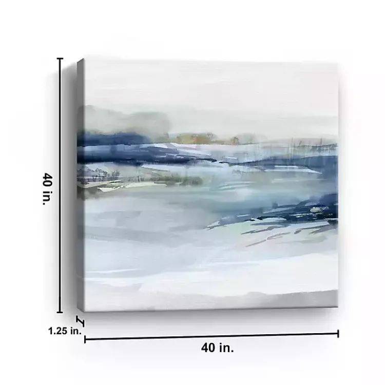 Kirklands Home Canvas Art|Dusk On The River Canvas Art Print, 40x40 in.