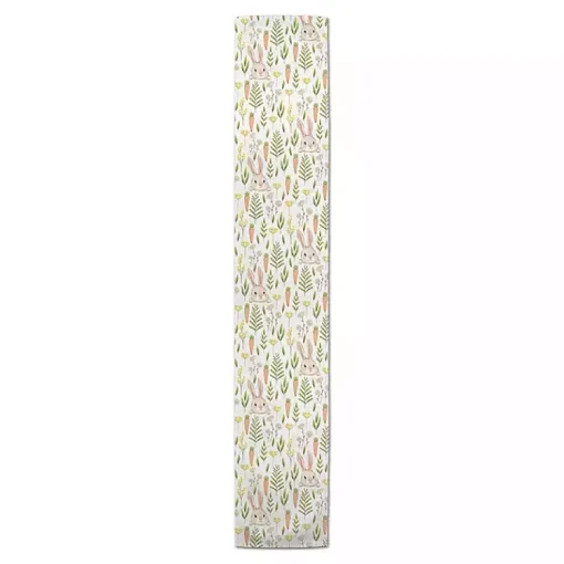 Best Easter Bunnies and Carrots Table Runner, 90 in. Easter Decorations