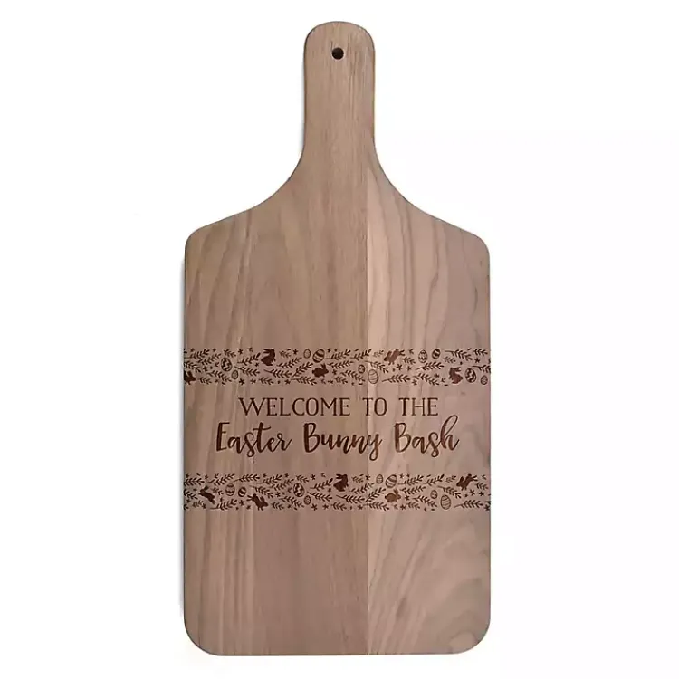 Outlet Easter Bunny Bash Walnut Cutting Board Easter Decorations