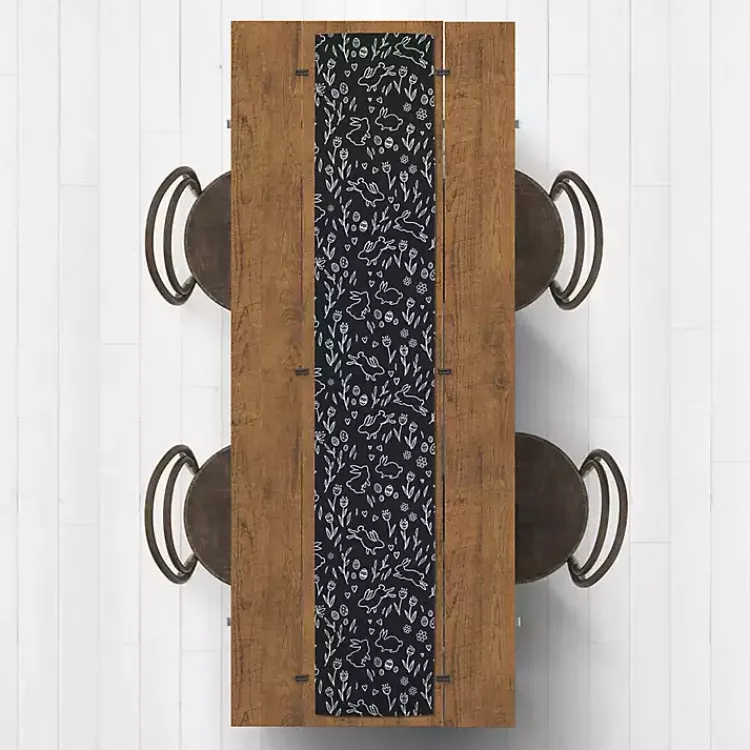 New Easter Chalk Outline Table Runner, 72 in. Easter Decorations