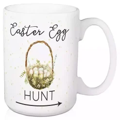 Easter Egg Hunt Mugs, Set of 2 Easter Decorations