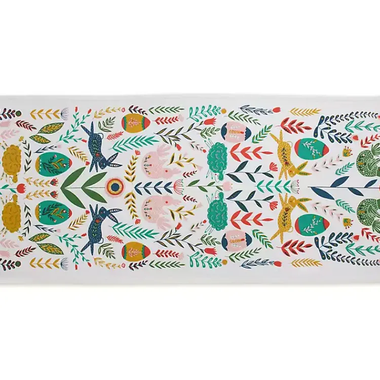 Best Easter Garden Folk Table Runner, 108 in. Easter Decorations
