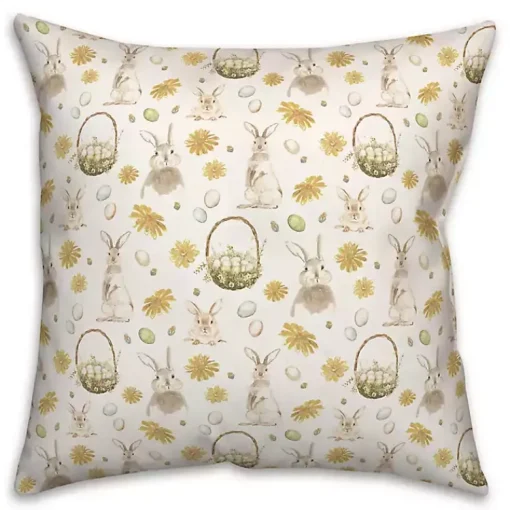 Best Easter Greetings Bunny Pillow Easter Decorations