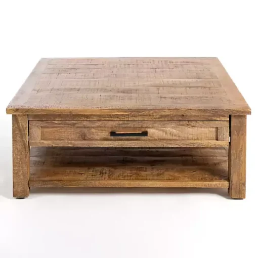 Kirklands Home Coffee Tables|Easton Mango Wood Coffee Table Brown