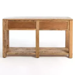 Kirklands Home Console Tables|Easton Mango Wood Console Table Brown