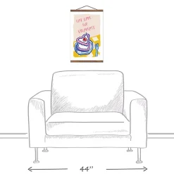 Kirklands Home Wall Quotes & Signs|Eat Cake for Breakfast Hanging Wall Sign