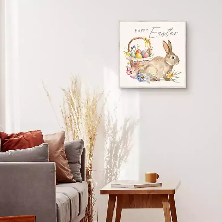 Online Eggs In Spring Basket Easter Canvas Wall Art Easter Decorations