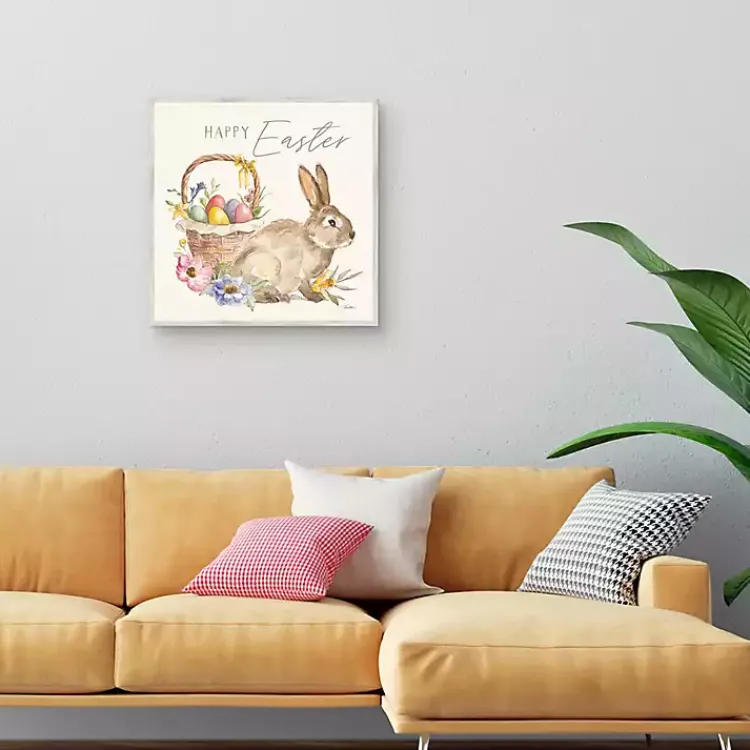 Online Eggs In Spring Basket Easter Canvas Wall Art Easter Decorations