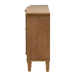 Kirklands Home Cabinets & Sideboards|Eleanora Acorn Wood 4-Door Sideboard Brown