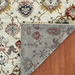 Kirklands Home Area Rugs|Elina Beige Area Rug, 5x7 Tan