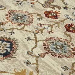 Kirklands Home Area Rugs|Elina Beige Area Rug, 5x7 Tan