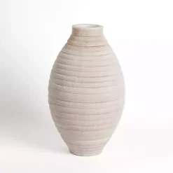 New Emelia Textured Floor Vase, 18 in. Vases