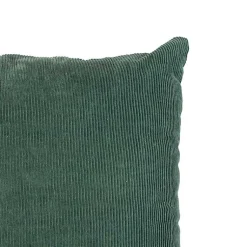 Sale Emerald Velvet Corduroy Throw Pillow Pillows