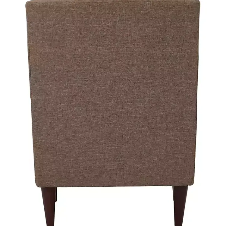 Kirklands Home Accent Chairs|Emma Pecan Upholstered Accent Chair Brown