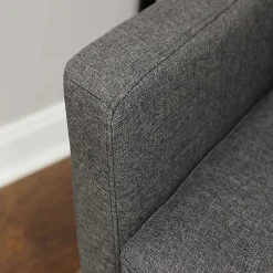 Kirklands Home Accent Chairs|Emma Quartz Upholstered Accent Chair Gray